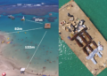 A balsa não tem identificação de seu nome e nem registro