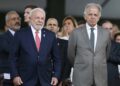 O presidente Lula e o Ministro da Defesa José Múcio