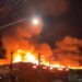 Incêndio atinge estoque de supermercado no Grande Recife