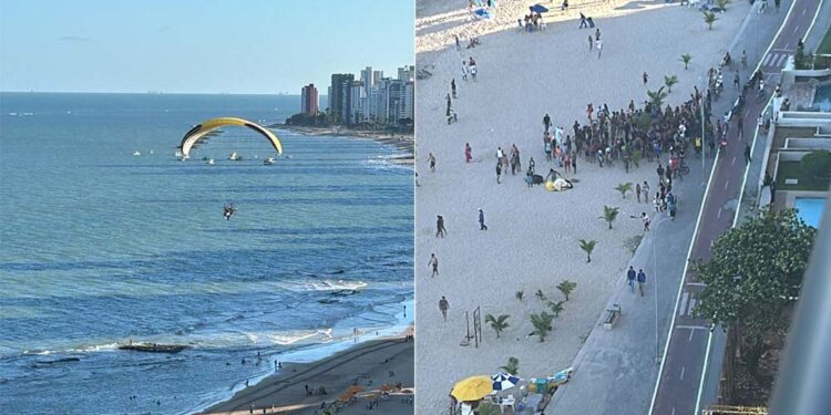 Multidão se aglomerou para ajudar os acidentados