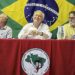 Ricardo Lewandowski (centro) em palestra para escola do MST