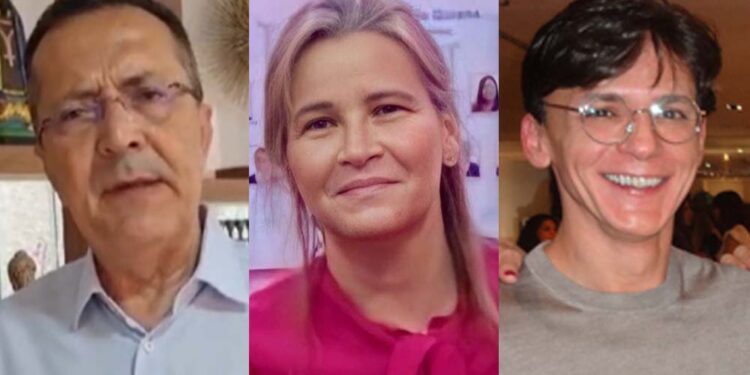 Fernando Veloso, Ana Patrícia Rabelo e Zezinho Santos