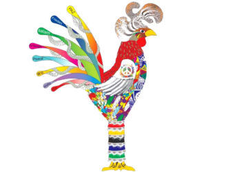 Projeto da escultura do Galo Gigante do carnaval do Recife em 2024