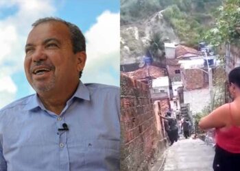 Vereador Hélio Guabiraba (PSB) foi "expulso" da comunidade por moradora