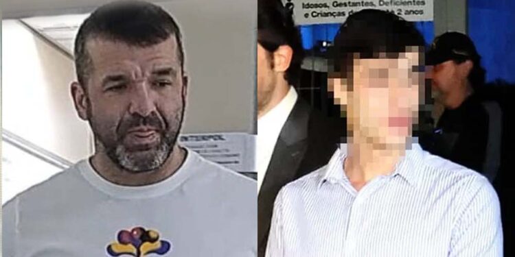 Thiago Brennand e o filho