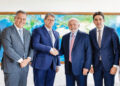 Lula se reuniu com os Ministros Rui Costa, Silvio Costa Filho e o governador de São Paulo, Tarcísio