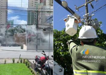 Empresa não fiscaliza o uso de suas instalações alugadas. Cabos pegaram fogo