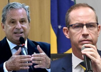 Assim como Tadeu, Ricardo Capelli (à dir.) também deve deixar a pasta