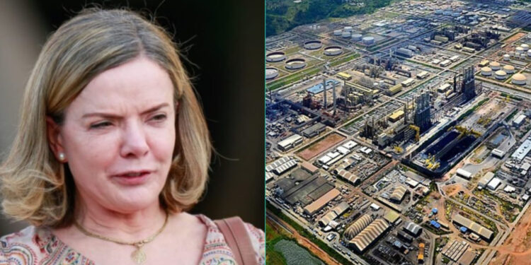 Presidente do PT critica veículos jornalísticos por suas publicações sobre a retomada da refinaria Abreu e Lima.