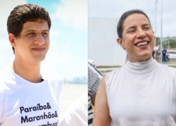 O prefeito do Recife, João Campos (PSB) e a governadora Raquel Lyra (PSDB)