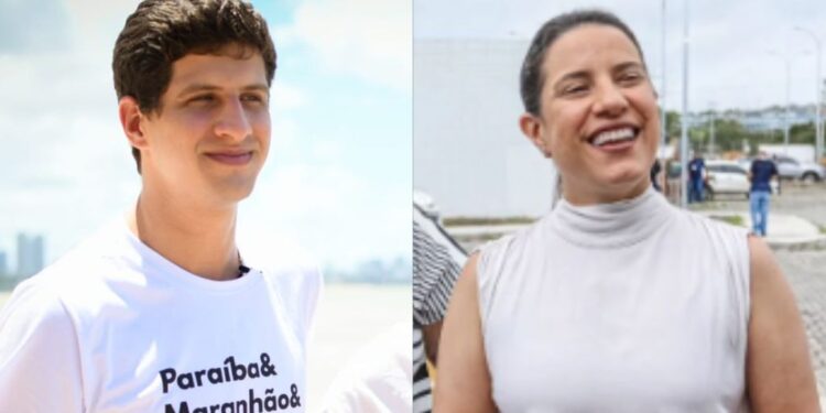 O prefeito do Recife, João Campos (PSB) e a governadora Raquel Lyra (PSDB)