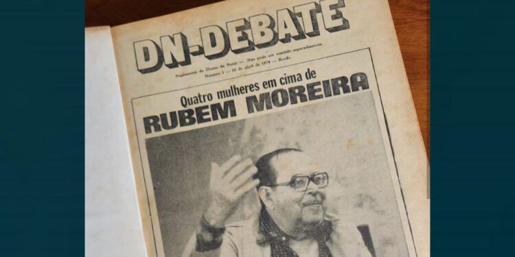 1ª edição do suplemento semanal DN Debate, publicado em 16/04/1979