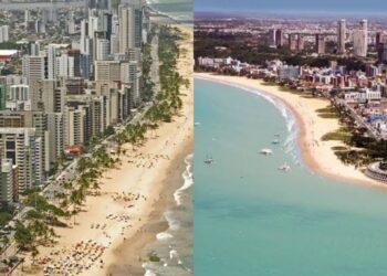 O medo que João Pessoa (dir.) fique como Recife (esq.)