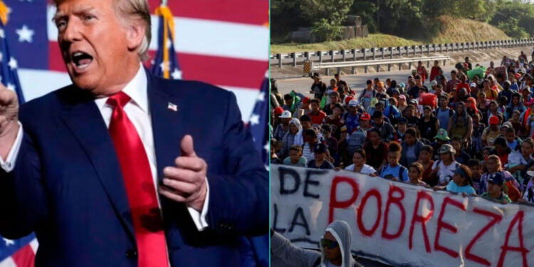 Trump promete "fechar a fronteira" e deportações de imigrantes.