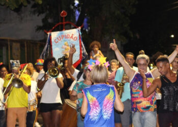 Desfile do Cupidão da Boa Vista em fevereiro de 2023.