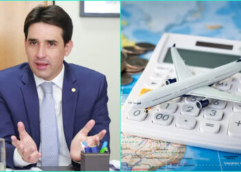 O ministro Silvio Costa Filho do Portos e Aeroportos busca solução para o barateamento das passagens aéreas.