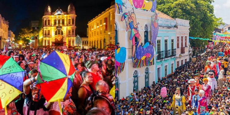 Recife e Olinda estão repletos de atrações para os foliões neste domingo