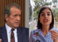 Valdemar Costa Neto (PL) e Tabata Amaral (PSB)
