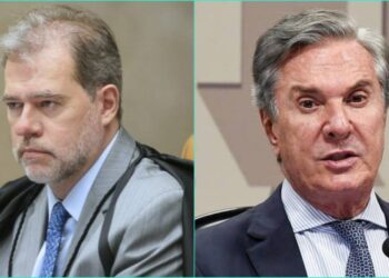 Ministro Dias Toffoli pede vista e suspende julgamento de recurso de Fernando Collor no STF.