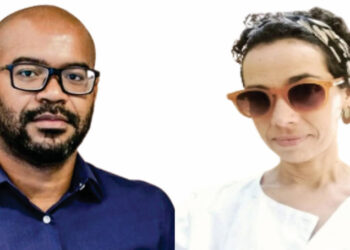 Secretário de Imprensa Gilberto Prazeres e a poderosa Bruna Cabral