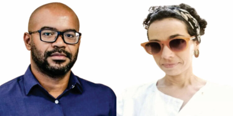 Secretário de Imprensa Gilberto Prazeres e a poderosa Bruna Cabral