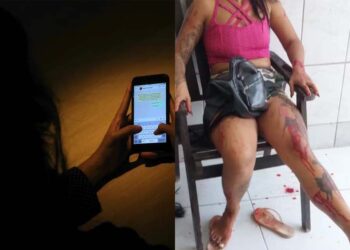 Mulher feriu o próprio corpo para simular sequestro no Recife
