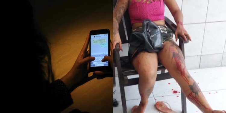 Mulher feriu o próprio corpo para simular sequestro no Recife