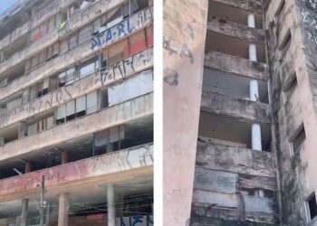 Famílias de sem teto e muitas crianças habitam local