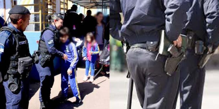 Serviço de vigilância de uma escola privada | Foto: Ilustração