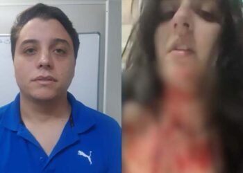 Bruno de Andrade Lima  foi preso após esfaquear a ex-namorada e sogros