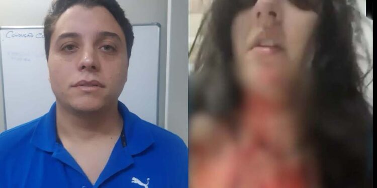 Bruno de Andrade Lima  foi preso após esfaquear a ex-namorada e sogros