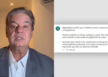 Ademar Rigueira criticou blog por noticiar julgamento