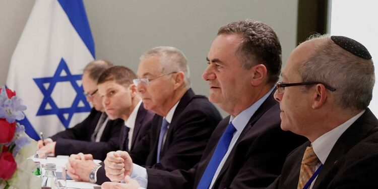 Ministro das Relações Exteriores de Israel, Israel Katz.