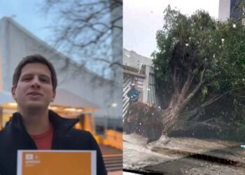 Em NY, prefeito João Campos (PSB) sofre críticas após alagamentos no Recife