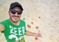 O turista Talles do Couto Lemgruber Kropf