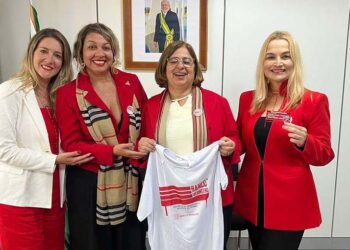 Paula Limongi, Fabiana Moura, Cida Gonçalves e Andrea Rodrigues