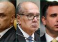 Alexandre de Moraes, Gilmar Mendes e Rodrigo Pacheco eram os alvos da tentativa de golpe.
