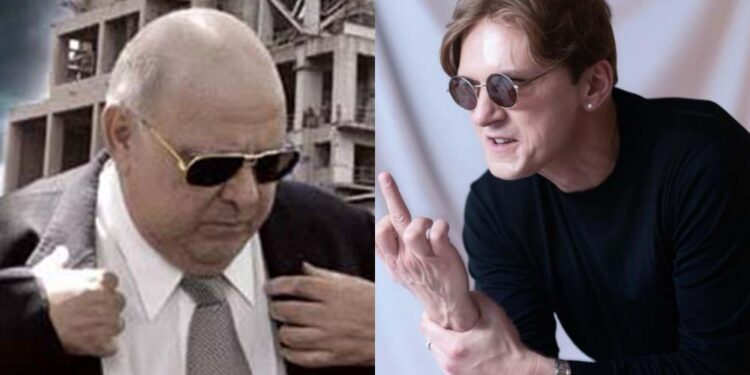 O empresário Fernando Santos e seu sobrinho, Zezinho Santos