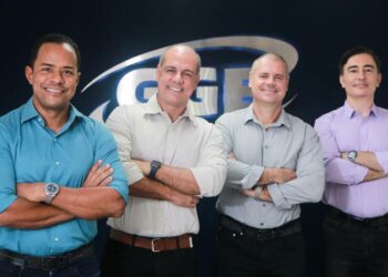 Os sócios-diretores da GGE; Marcelo Melo, José Folhadela, Jorge William e Herbetes de Hollanda