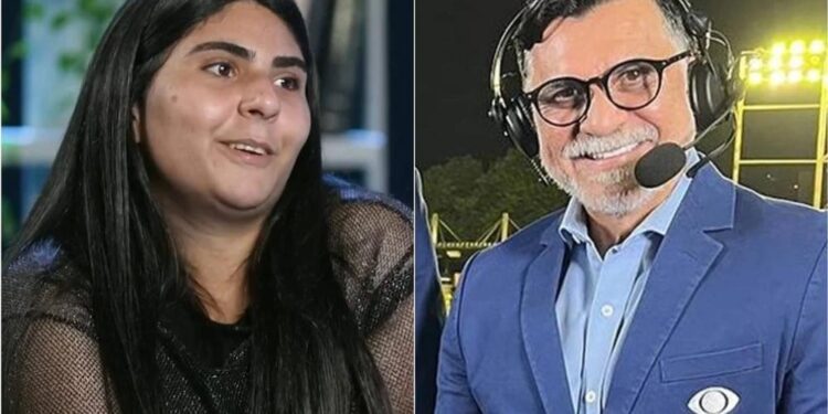 Victoria Marçolla Valente descobriu que seu pai é Ricardo Rocha, ex-jogador que participou do tetra.