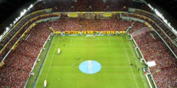 Sport manda os jogos na Arena de Pernambuco por reforma na Ilha do Retiro.