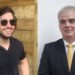O promotor Thiago González (esq.) e p Procurador Geral de Justiça, Marcos Carvalho