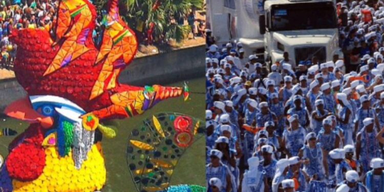 Carlinhos Brown elogia carnaval de Pernambuco em meio à rivalidade com Salvador.