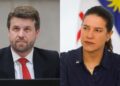 Eduardo Porto (TCE) e a governadora Raquel Lyra (PSDB)