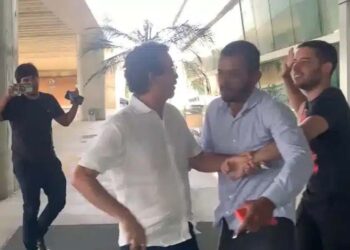 Fernando Mineiro (PT-RN) se irritou com provocação e agrediu militante do MBL