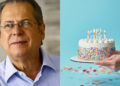 O ex-ministro José Dirceu comemorou seu aniversário de 78 anos em Brasília
