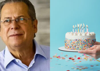 O ex-ministro José Dirceu comemorou seu aniversário de 78 anos em Brasília