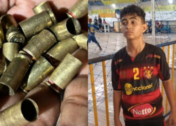 Segundo a família, ele estava conversando com duas colegas quando criminosos e policiais chegaram atirando para todos os lados