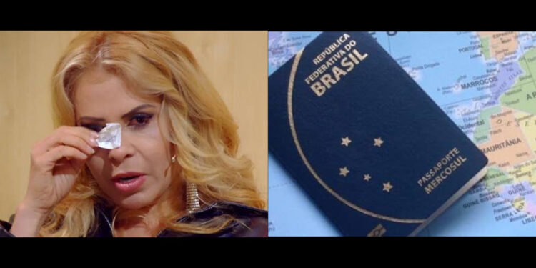 Com a decisão, a artista fica proibida de fazer viagem para fora do país