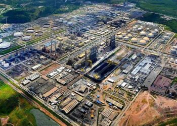 Refinaria Abreu e Lima, em Ipojuca, Pernambuco.